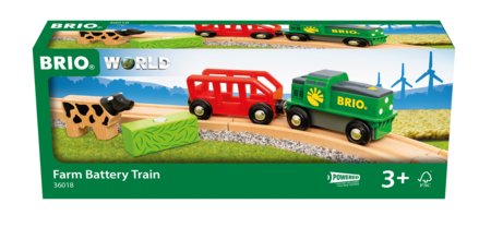 BRIO fermos traukinys su varikliu, 36018 