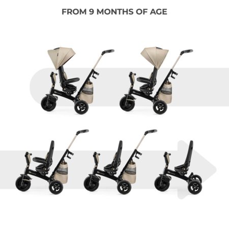 KINDERCRAFT triratukas  EASYTWIST, smėlinis, KREASY00BEG0000 