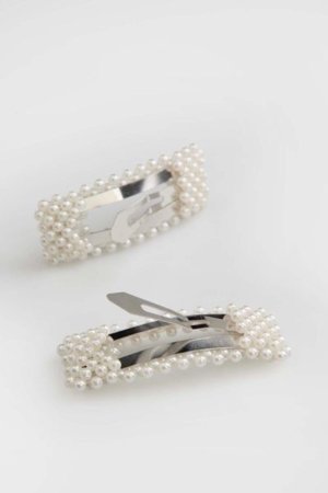 COCCODRILLO plaukų segtukas PETIT BIJOU, kreminis, WC5311703PBJ-003-000, one size cm 