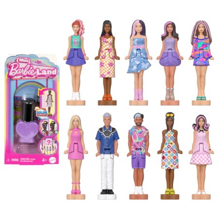 BARBIE Land mini nagų lako formos siurprizas, JCP97 