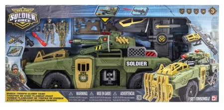 SOLDIER FORCE karinis rinkinys Shock Troops Glider Tank, 545198 