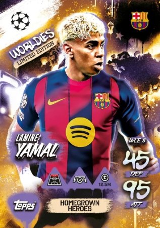 TOPPS kortelės 2026 Match Attax Booster Tin, assort., 76952 