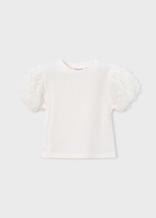 MAYORAL marškinėliai trumpomis rankovėmis, natural, 3.001-49, cm 