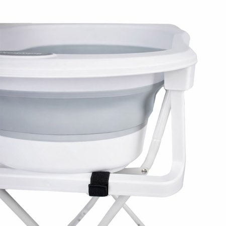 BABYTROLD sulankstoma vonelė su stovu, White, 19-07PK  