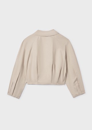 MAYORAL švarkas, sand, 6.405-33, 157  cm 