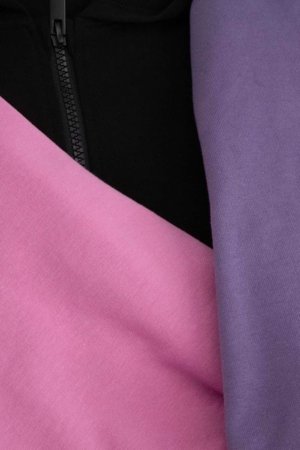 COCCODRILLO susegamas džemperis su gobtuvu, juodas, dydis 