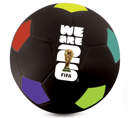 FIFA World Cup antistresinis kamuoliukas, juodas, FI11251 