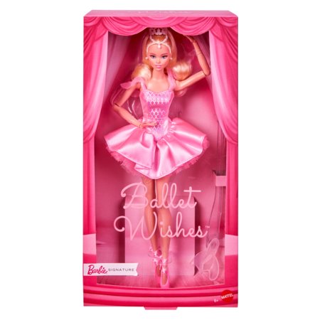 BARBIE kolekcinė lėlė Barbie Ballet Wishes, JBJ09 