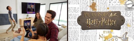 MATTEL GAMES žaidimas Pictionary Air Harry Potter (EN), HDC59 HDC59