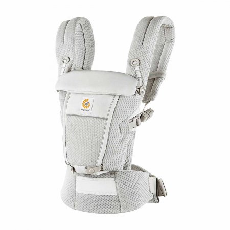 ERGOBABY nešioklė ADAPT SOFTFLEX, Mesh, pearl grey, BCASFMGRY BCASFMGRY