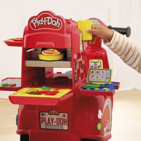 PLAY DOH rinkinys Picos pristatymo motoroleris, F88035L0 