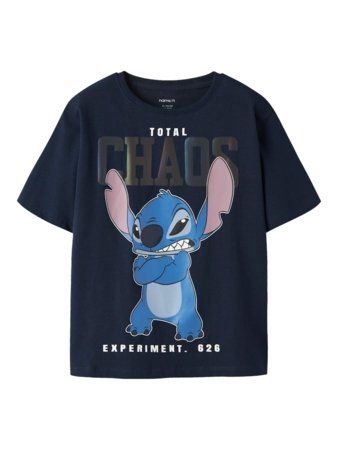 NAME IT STITCH marškinėliai, 13254189-282D3C 116 cm 