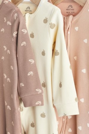 NEXT šliaužtinukas ilgomis rankovėmis, 3vnt., D57060  