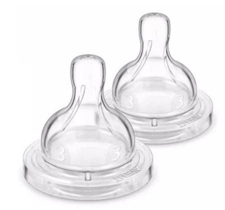 PHILIPS AVENT žindukas vidutinės srovės CLASSIC, 2vnt., SCY763/02 SCY763/02