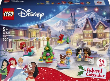 43298 LEGO® ǀ Disney Princess 2026 metų advento kalendorius 