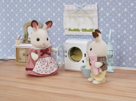 SYLVANIAN FAMILIES skalbimo mašina ir dulkių siurblys, 5445 5445