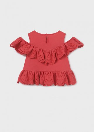 MAYORAL palaidinė be rankovių 8D, carmine red, 6195-77 6195-77