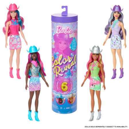 BARBIE Color Reveal siurprizų rinkinys Disco Star serija, asort., JCP01 