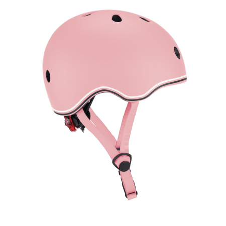 GLOBBER šalmas Go Up Lights, XXS/XS (45-51cm), pastelinis rožinis, 506-210 506-210