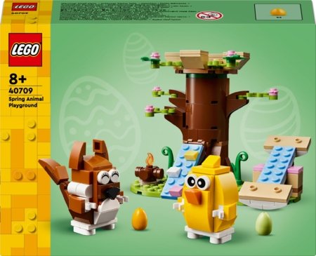 40709 LEGO® Merchandise pavasarinė gyvūnų žaidimų aikštelė 