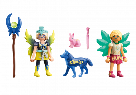 PLAYMOBIL ADVENTURES OF AYUMA Kristalo ir Mėnulio fėja su sielos gyvūnais, 71236 71236