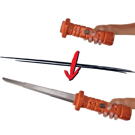 TMNT nindzės aksesuarai Leonardo's Katana, 83521 83521