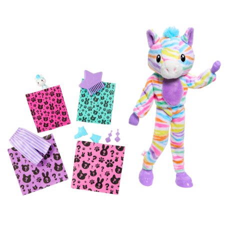 BARBIE Cutie Reveal zebriukės rinkinys, spalvotų sapnų serija, HRK39 