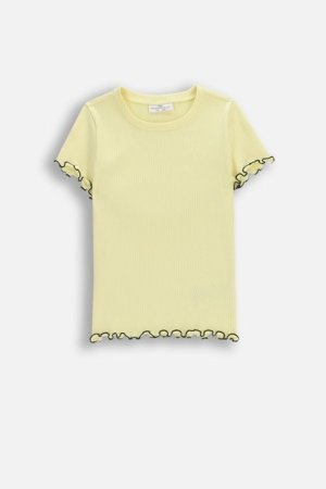 COCCODRILLO marškinėliai trumpomis rankovėmis, geltoni, cm 