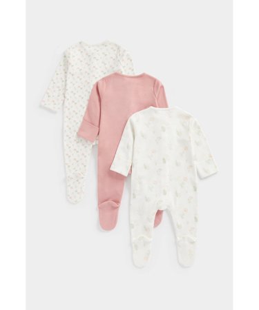 MOTHERCARE šliaužtinukas ilgomis rankovėmis, 3 vnt., CB314 594878