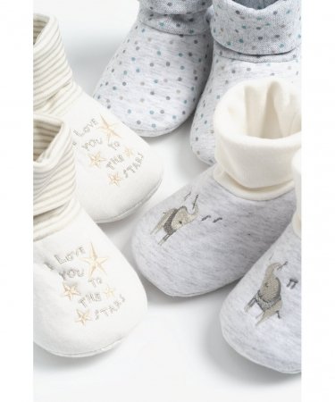 MOTHERCARE tekstiliniai batai, 3 vnt., BB558 579763