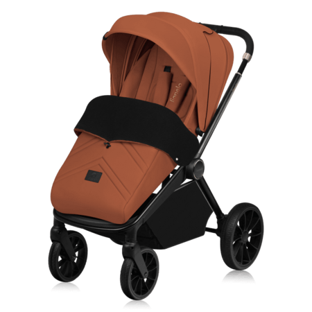 LIONELO universalus vežimėlis MIKA PLUS 3in1, Brown rust, LO-MIKA PLUS 3IN1 
