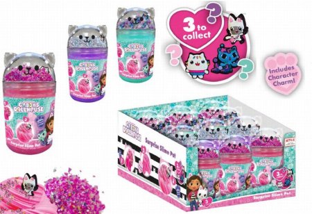 GABBY'S DOLLHOUSE purus slaimas su staigmena asort., 70-0007 