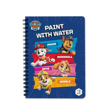 DODO vandens spalvinimo knyga Šunyčiai patruliai, 200444 