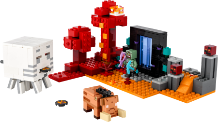 21255 LEGO®  Minecraft Pasala „Nether“ Portale 