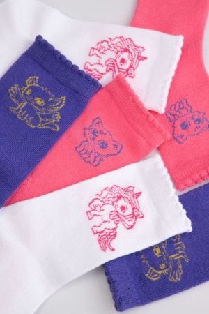 COCCODRILLO kojinės SOCKS GIRL, spalvotos, cm 