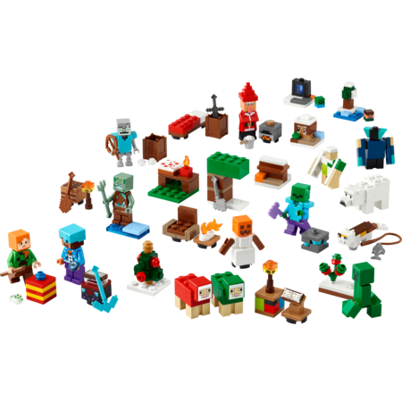 21280 LEGO® Minecraft® 2025 metų advento kalendorius 
