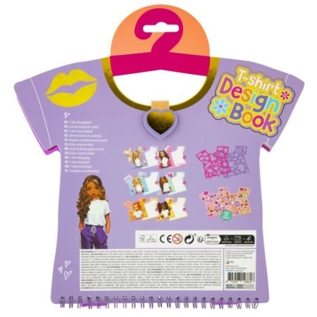 BESTIES kūrybinė knygelė T-shirt design book , 140055 