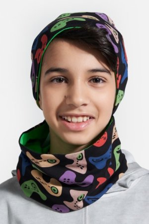 COCCODRILLO šalikas ACCEORIE PRING BOY, multicoloured, WC4369209AB-022- 