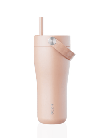 EQUA termo gertuvė su šiaudeliu CARRY 600 ml, rose 