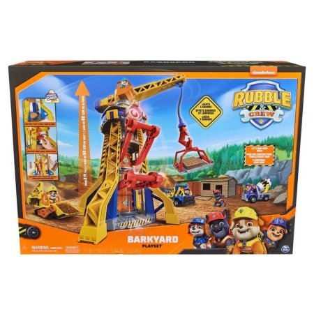 RUBBLE & CREW statybos rinkinys su kinetiniu smėliu Bark Yard, 6067494 