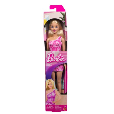 BARBIE FASHIONISTAS lėlė madistė rožine suknele, JLG03 