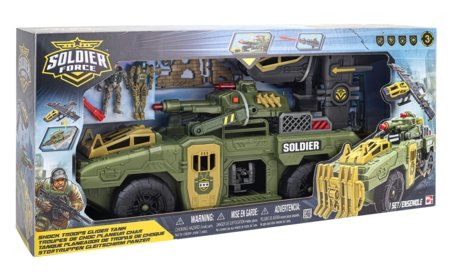 SOLDIER FORCE karinis rinkinys Shock Troops Glider Tank, 545198 