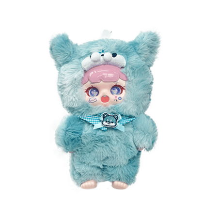 MIYOO 2 pliušinė lėlė su viniliniu veiduku, 20 cm, asort, YL0334 