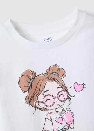 OVS marškinėliai trumpomis rankovėmis, 116 cm, 002575726 