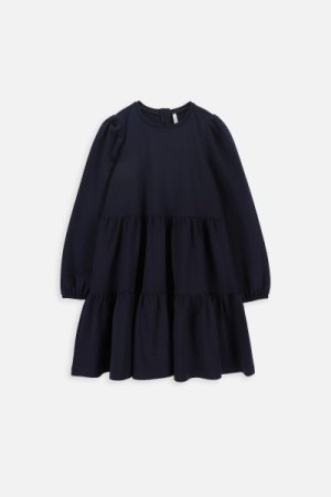 COCCODRILLO marškinėliai ilgomis rankovėmis BACK TO SCHOOL GIRL, tamsiai mėlyni, ZC3129101BSG-015 ZC3129101BSG-015-164