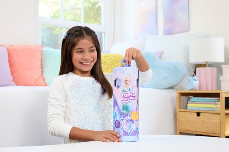DISNEY FROZEN siurprizų rinkinys Spin & Reveal Elzos, JBG59 