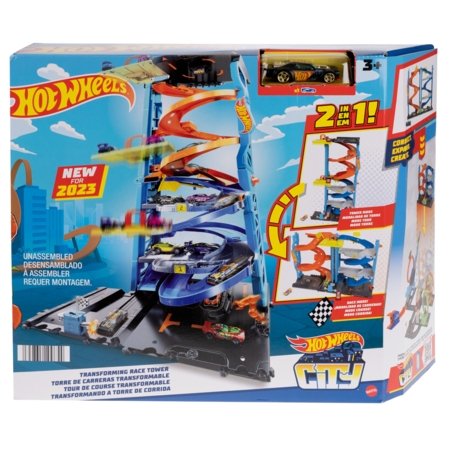 HOT WHEELS rinkinys transformuojamas bokštas, HKX43 HKX43