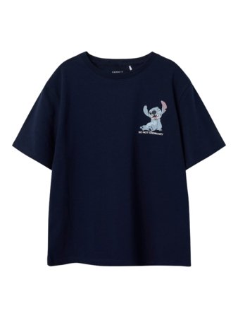 NAME IT STITCH marškinėliai, 13245034-282D3C 122-128 