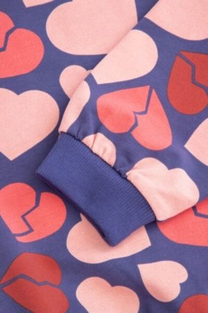 COCCODRILLO džemperis HEARTS GIRL KIDS, multicoloured, ZC4132101HGK-022-122, 122 cm 