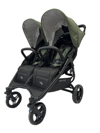 VALCO BABY vežimėlis dvyniams SNAP DUO, Basil Green, SNAP4D07 